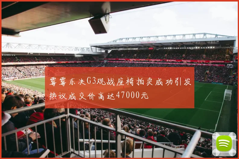 霉霉东决G3观战座椅拍卖成功引发热议成交价高达47000元