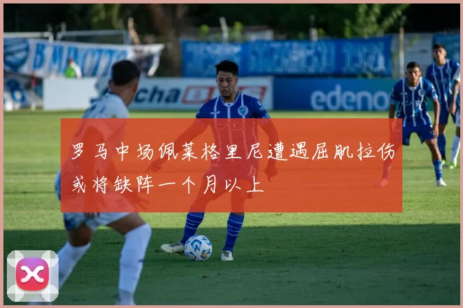罗马中场佩莱格里尼遭遇屈肌拉伤或将缺阵一个月以上